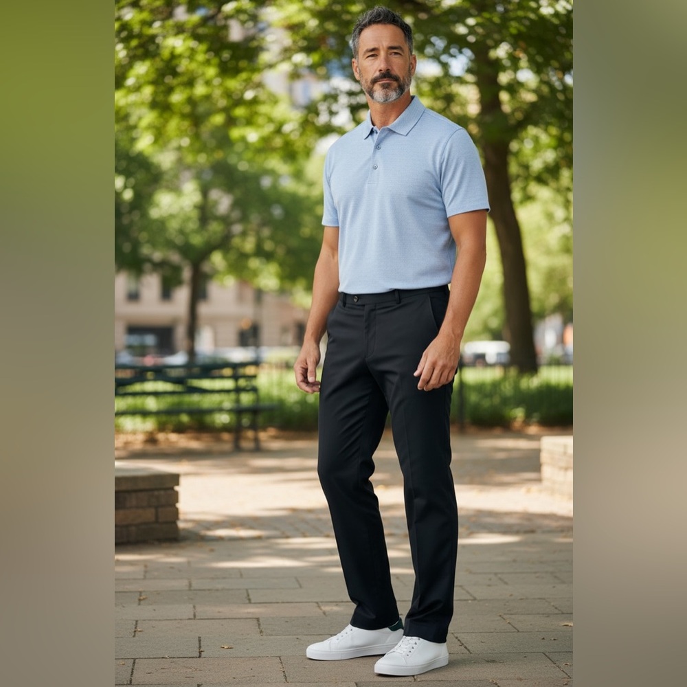 Peter Millar Millar Surge Performance Trousers Bl… - image 1